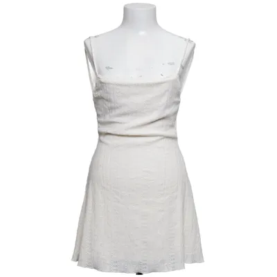 Klänning (Vit) från Bershka Elastan, Polyester