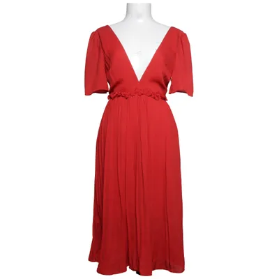 Långklänning (Röd) från Boohoo Night Polyester