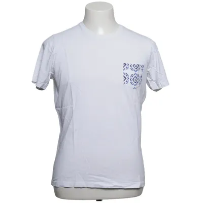 T-shirt (White, Blue) from Ferrante Cotton