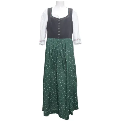 Dirndl (Grøn, Hvid) fra H. Moser Bomuld, Elastan, Polyester, Viscose
