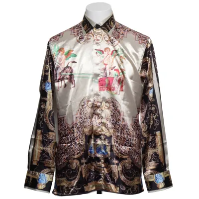 Chemise (Beige, Multicolore)