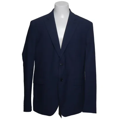 Blazer (Blauw) van Bertoni Elastaan, Polyester, Wol