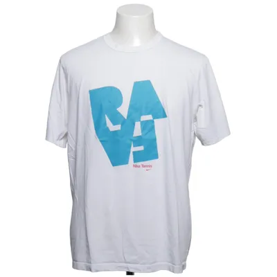 T-shirt (Blanc, Bleu, Rouge) de Nike Tennis Coton, Polyester
