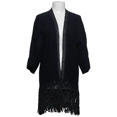 Cardigan (Sort) fra Zadig & Voltaire Deluxe Kashmir, Læder