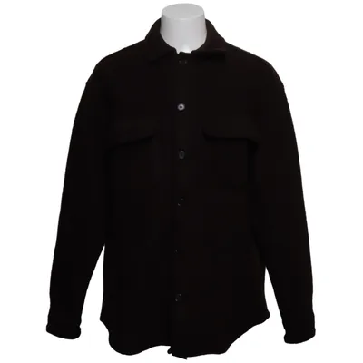 Overshirt (Brown) from Woodbird Polyester, Wool