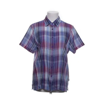 Short sleeve shirt (Blue, Purple, Multicolored) from Trofé Cotton