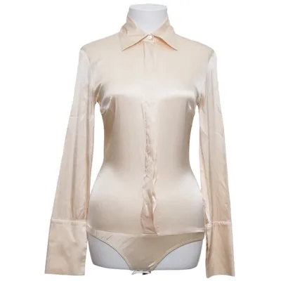 Body (Beige) de Patrizia Pepe Élasthane, Soie