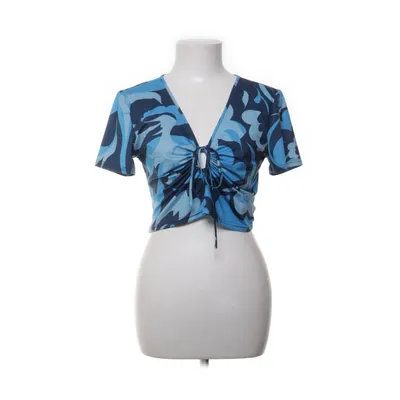 Crop top (Blå) från Barbara Kristoffersen by Rosemunde Elastan, Polyester