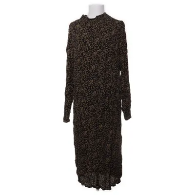 Jurk (Zwart, Meerkleurig) van Lindex Viscose