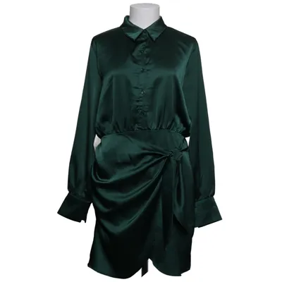 Wikkeljurk (Groen) van Retro & Icone Elastaan, Polyester