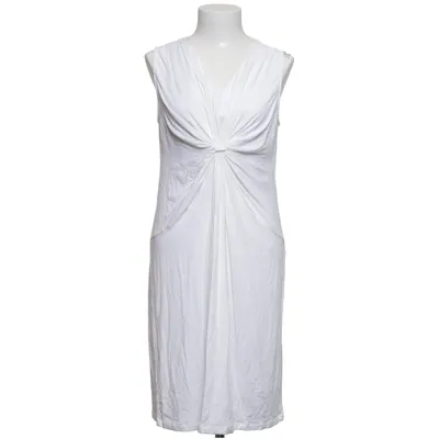 Dress (White) from Sem Per Lei Elastane, Viscose