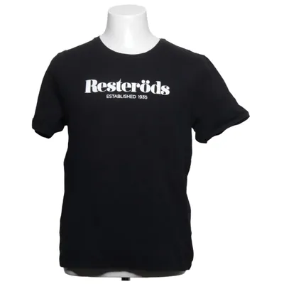 T-shirt (Zwart) van Resteröds Katoen