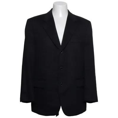 Blazer (Zwart) van Peter Adam's Mohair, Wol