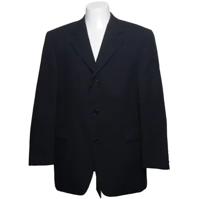 Blazer (Blue) from Tailor & Son Polyester, Wool