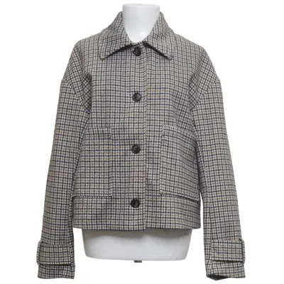 Skjortejakke (Grå, Grøn, Hvid) fra Nelly Genanvendt polyester