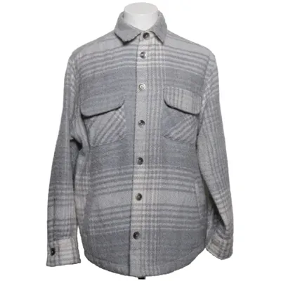 Overshirt (Grijs, Wit) van Pegador Acryl, Katoen, Polyester, Viscose