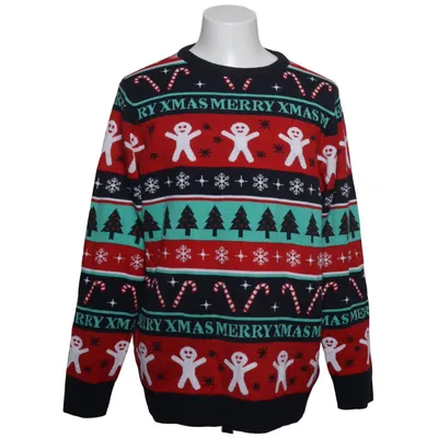 Julesweater (Blå, Rød, Flerfarvet) fra Livergy Akryl