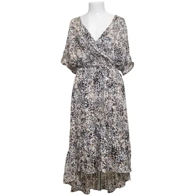 Långklänning (Beige, Brun, Svart) från Apricot Polyester