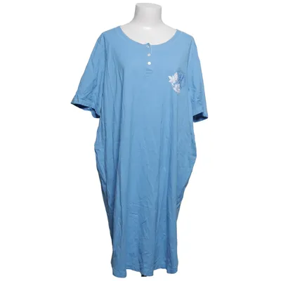 Nachthemd (Blauw) van Queentex Katoen