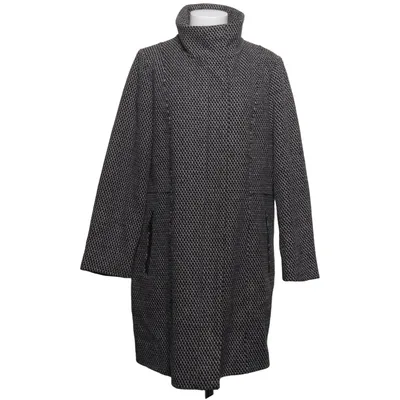 Coat (Black, White) from Isolde Polyester