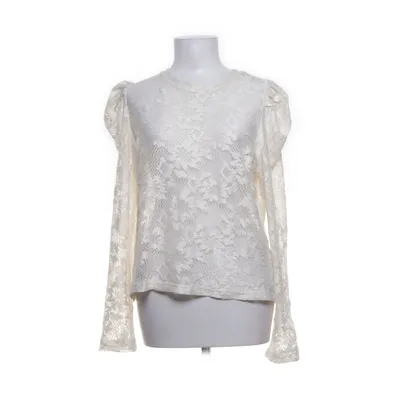 Blus (Vit) från Lindex Elastan, Polyester