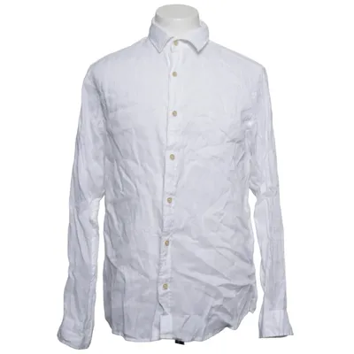 Shirt (White) from Premium by Jack & Jones Linen
