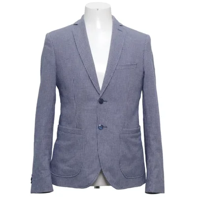 Blazer (Bleu, Blanc) de Paul Coton, Polyester, Viscose