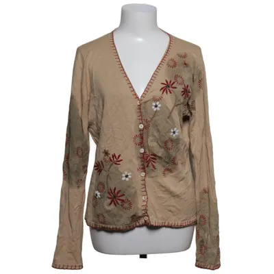 Cardigan (Beige, Multicolore) de Ambiente Coton, Élasthane, Nylon, Viscose
