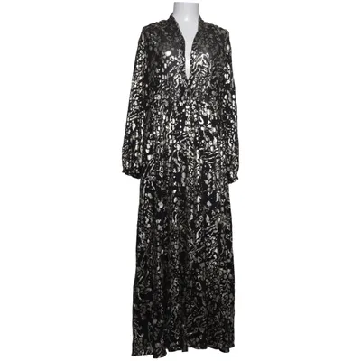 Aftonklänning (Svart, Guldfärgad) från H&M Trend Polyester