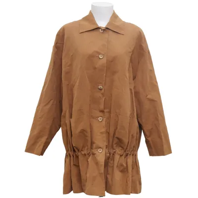 Jacket (Brown) from Zucchero Cotton, Viscose, Wool