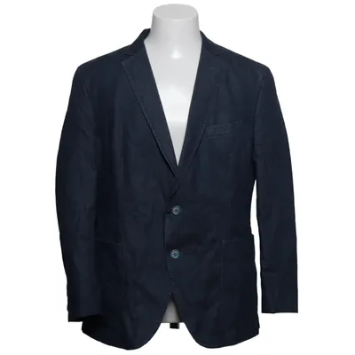 Blazer (Blauw) van Walbusch Katoen, Elastaan, Polyester