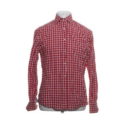 Button down shirt (Red, White) from La Chemise Cotton