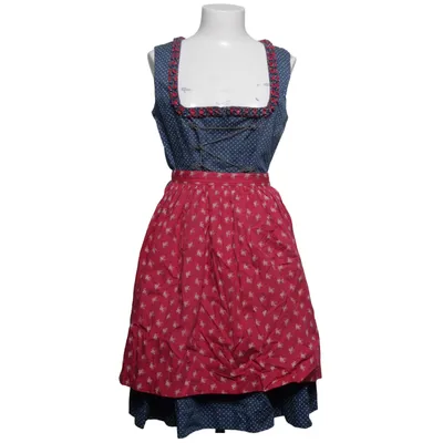 Dirndl (Blå, Röd, Vit) från Almsach Bomull