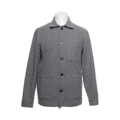 Överskjorta (Grå) från A Day's March Polyamid, Ull