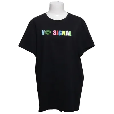 T-shirt (Svart, Flerfärgad) från Bidi Badu Bomull, Återvunnen polyester