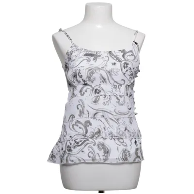 Tank Top (White, Black) from Wear It Polyester