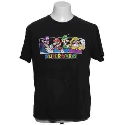 T-shirt (Noir) de Super Mario Coton