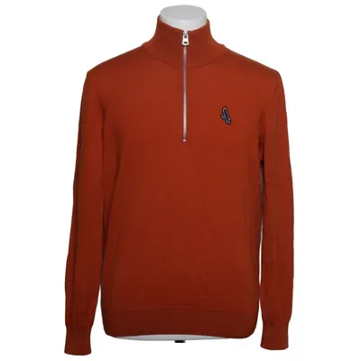 Strickpullover (Orange) von Aigle Merinowolle