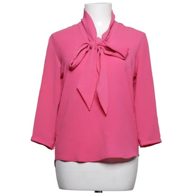 Pussy bow blouse (Pink) from Veronica Virta Elastane, Polyester
