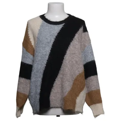 Strickpullover (Schwarz, Grau, Beige) von Yu & Me Elasthan, Modal, Mohair, Viskose, Wolle