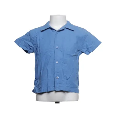 Korte mouwen shirt (Blauw) van Arket Katoen, Linnen