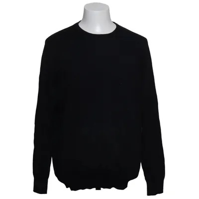 Sweater (Black) from Doppelgänger Cotton, Wool