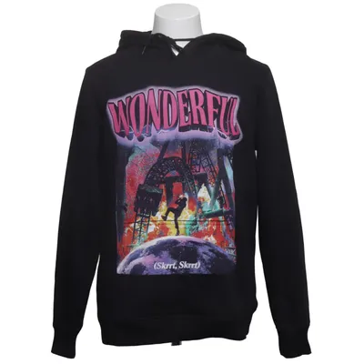 Hoodie (Black, Multicolored) from Mister Tee Cotton, Polyester