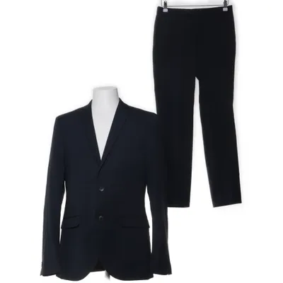 Jakkesæt (Blå) fra Angelo Litrico Elastan, Polyester, Viscose