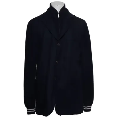 Blazer (Bleu) de Eleventy Polyamide, Laine