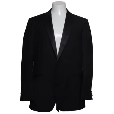 Tuxedo jacket (Black) from Dobell Polyester, Viscose