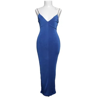 Evening gown (Blue) from JLUXLABEL Elastane, Polyester