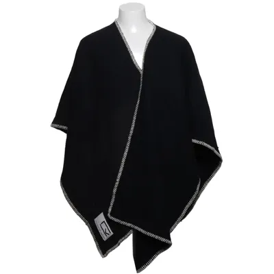 Poncho (Zwart) van Kosta Linnewäfveri