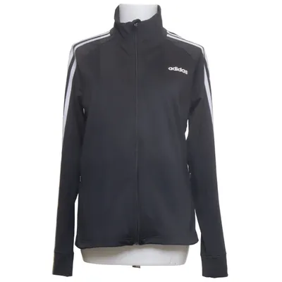 Træningsjakke (Sort) fra Adidas Elastan, Polyester