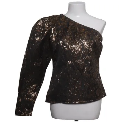 Haut (One Shoulder Jacquard Top) de Eksept Fibre métallique, Polyester